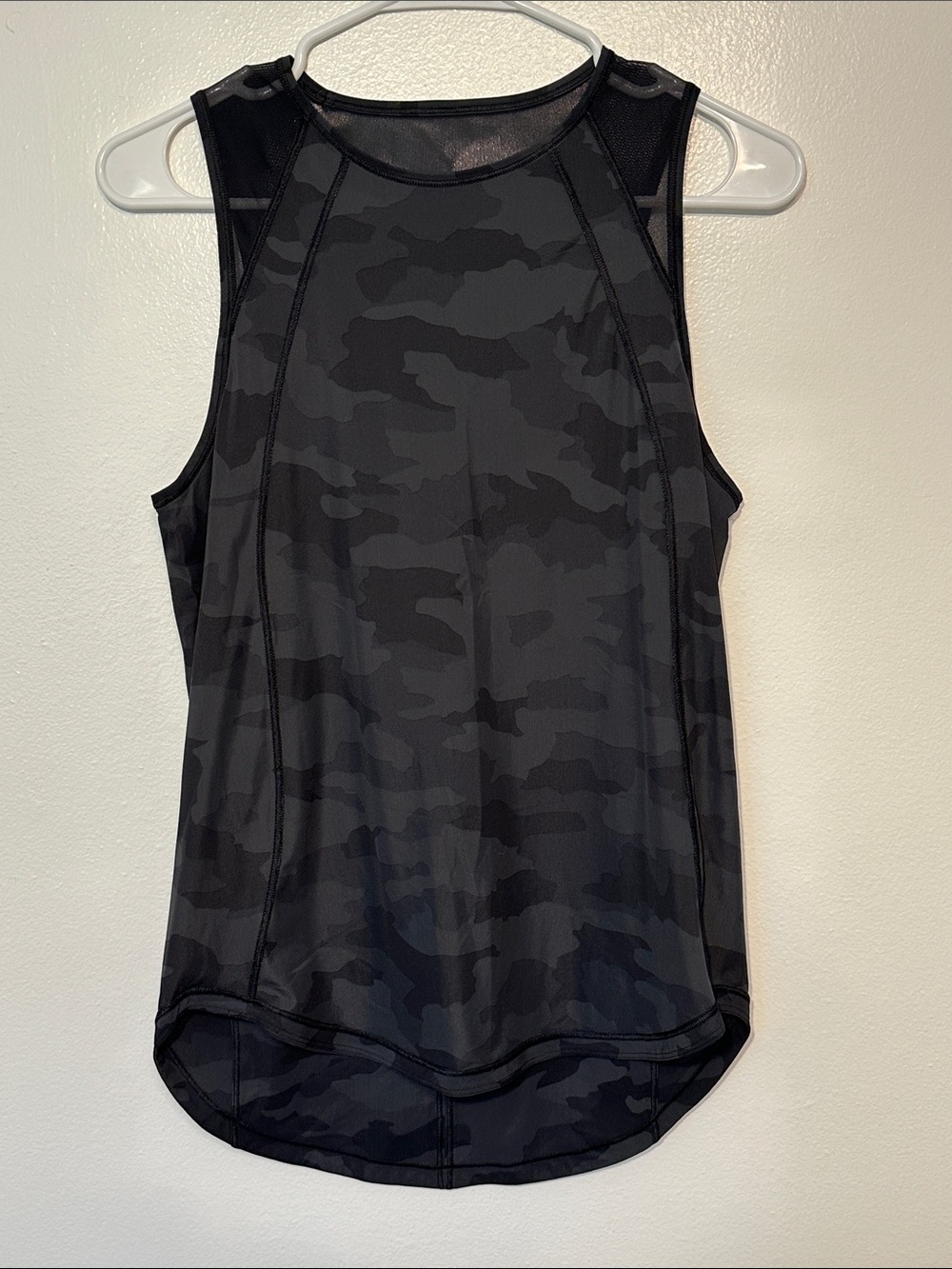 Lululemon sculpt tank Sleeveless Black Camo